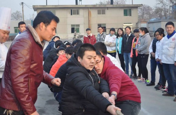 我院冬季拔河比赛总决赛完美落幕