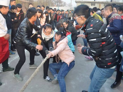 我院冬季拔河比赛总决赛完美落幕