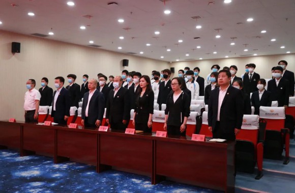 汇聚青春正能量 共建美好新明天丨我院团委学生进行换届仪式