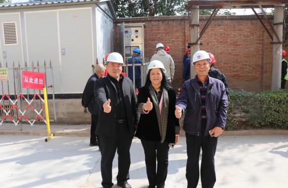 陕煤新能源联合彩神屋顶分布式光伏发电项目顺利并网通电！
